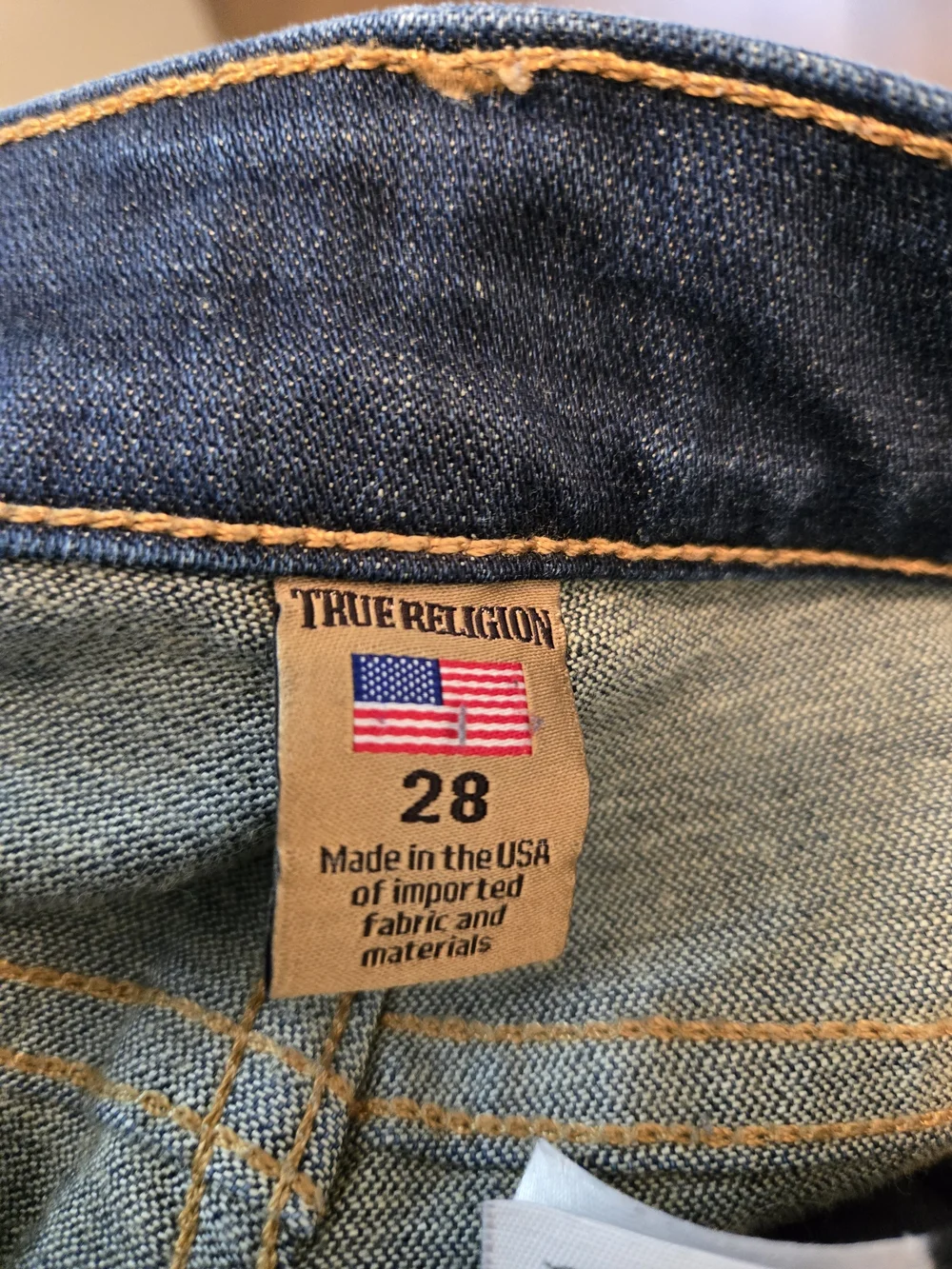True Religion Halle Dark Indigo Women's Jeans - Mid Rise Super Skinny Fit - Picture 12 of 15
